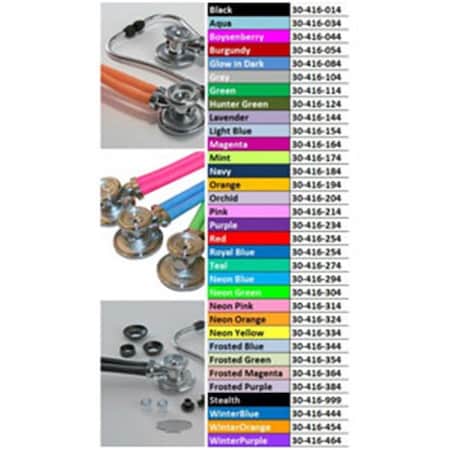 Bv Medical BV Medical Sprague Rappaport Type Stethoscope; Neon Yellow BV-Medical-30-416-334